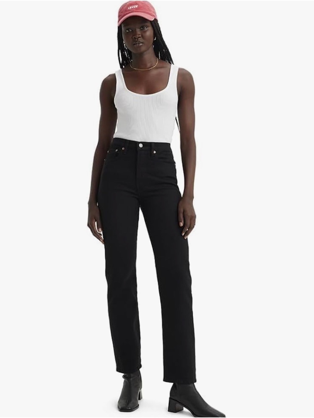 Levi's High-Rise Wedgie Straight Jeans